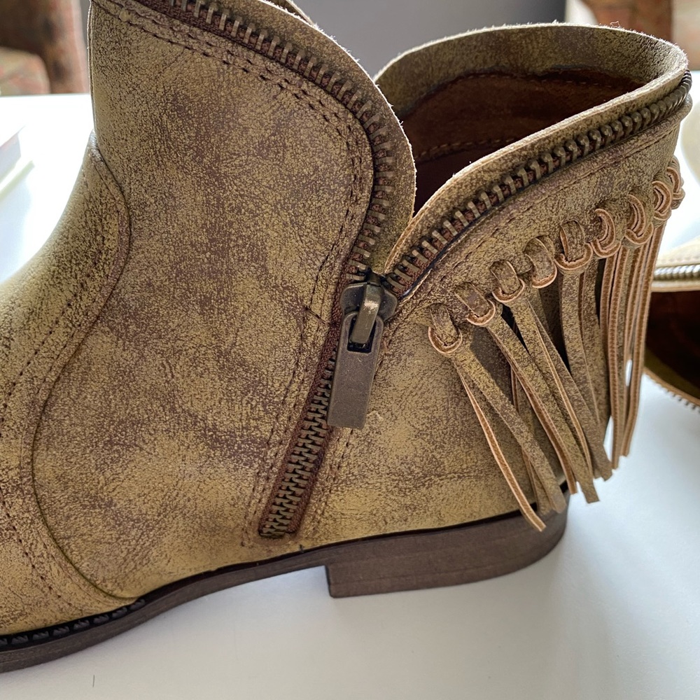 JC Girl's Fringe Ankle Boots - Picture 10 of 14